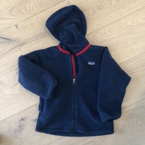 Boys Patagonia Zip Up Fleece 4T